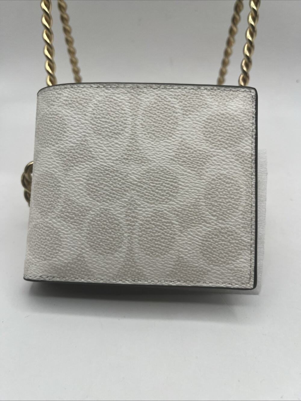 Coach 3-In-1 Wallet In Signature Canvas cw380 Chalk & Black NWOT